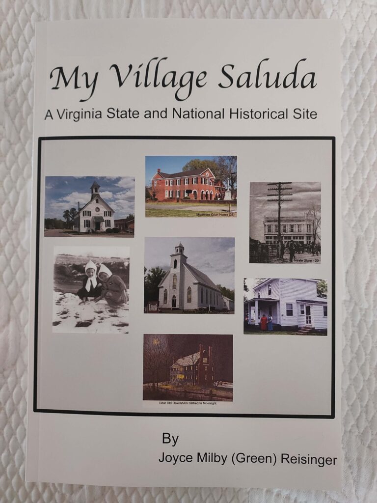 “My Village Saluda” by Joyce Milby (Green) Reisinger