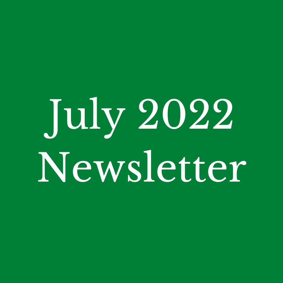 July 2022 Newsletter