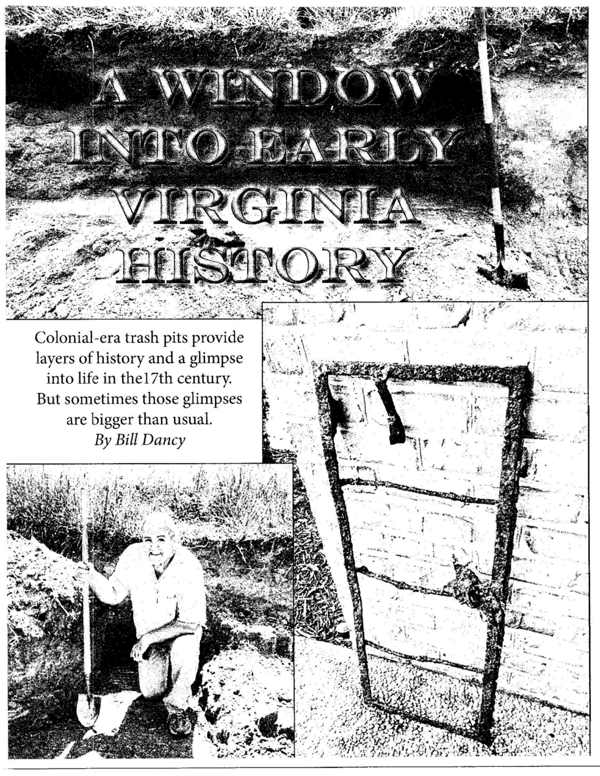 A Window Into Early Virginia History